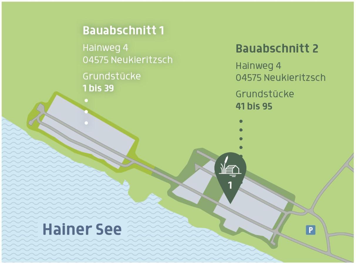 Haus Im Schilf 1 - Ferienwohnungen Am Hainer See Bei Leipzig Neukieritzsch Екстериор снимка