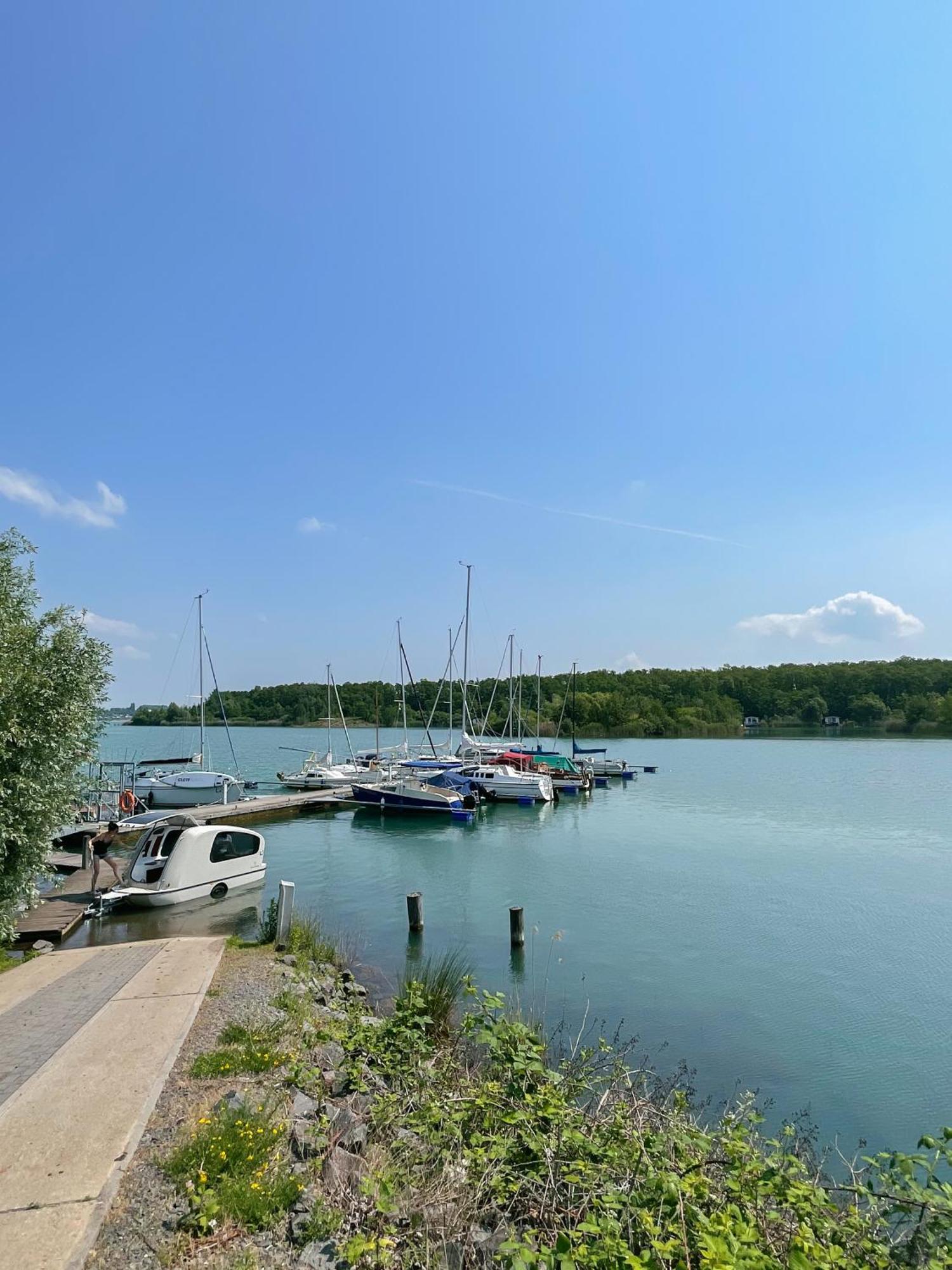 Haus Im Schilf 1 - Ferienwohnungen Am Hainer See Bei Leipzig Neukieritzsch Екстериор снимка