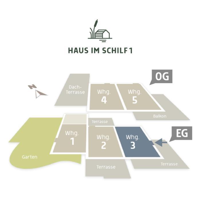 Haus Im Schilf 1 - Ferienwohnungen Am Hainer See Bei Leipzig Neukieritzsch Стая снимка