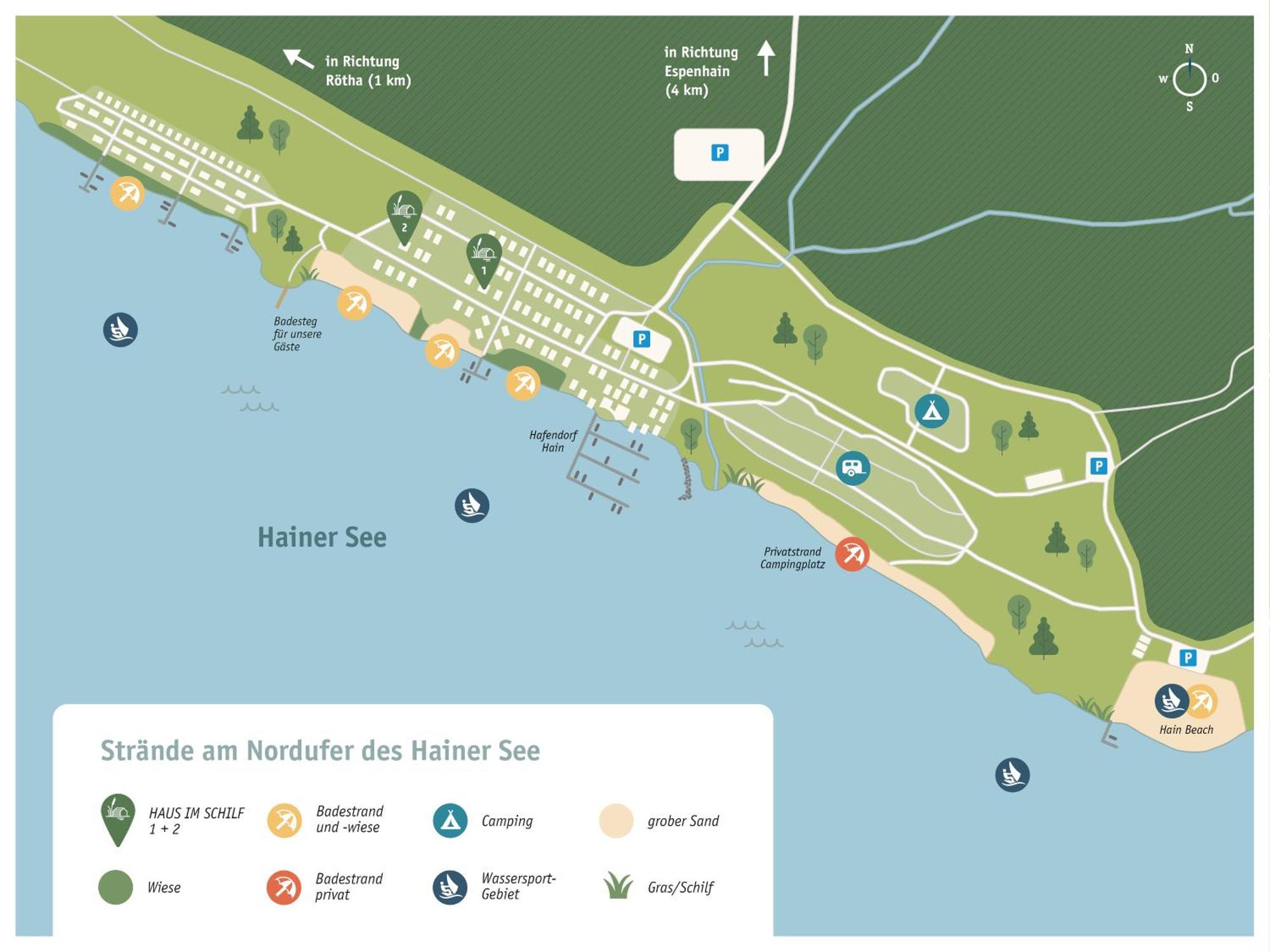 Haus Im Schilf 1 - Ferienwohnungen Am Hainer See Bei Leipzig Neukieritzsch Екстериор снимка
